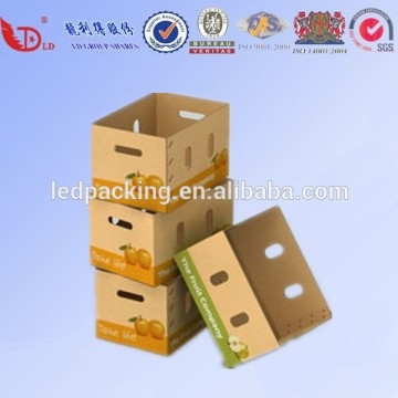 Custom corrugated fruit carton box of packing