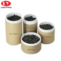 Round Kraft Paper Tea Present Box Cylindrical