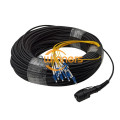 IP MPO-LC UPC 12F 6.2mm G657A2 LSZH 120M Fiber Patch Cord