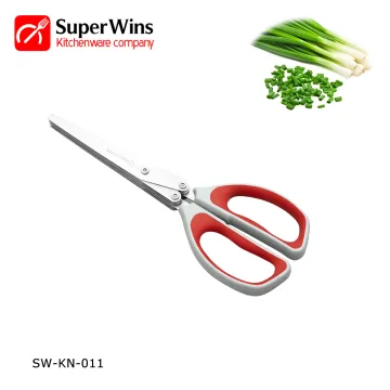 Professional Stainless Steel 5 Blades Kitchen Scissors