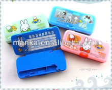Double PP Pencil Box For Student