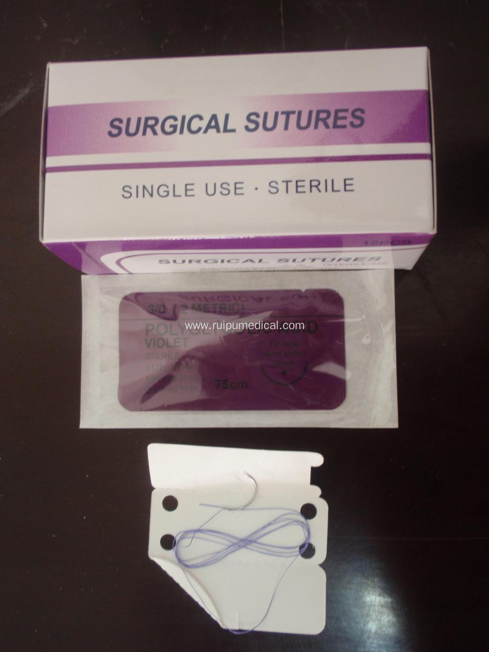 Absorbable Medical Polyglycolic Acid (PGA) Suture Surgical