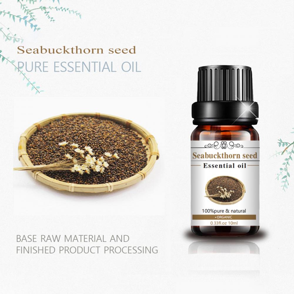 High Quality Skin Care Seabuckthorn Seed Oil 100% Pure Organic Sea Buckthorn Seed Oil