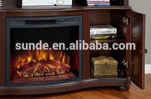 Compact 23" Media LED Electric Firebox Fireplace