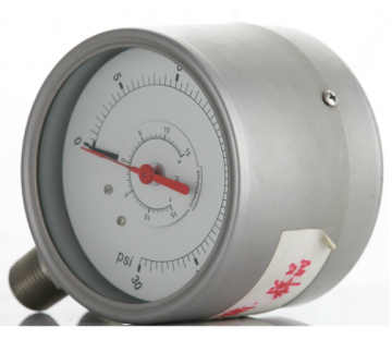 Double Pointer Double Tube Differential Pressure Gauge
