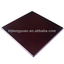 Square Cheap Laminate Resin Table Coated Table Tops