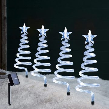 Solar LED Christmas Tree Decoration