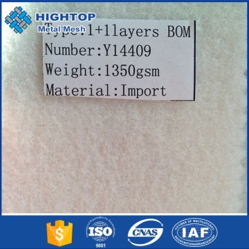 Pressed 100% White Wool Felt/Industrial Felt