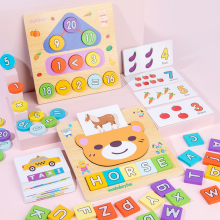 Montessori-inspired Digital Learning Tools: English Cards, Math Games, and Wooden Toys for Cognitive Development