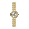 Setting Moissanite CZ Stone Diamond Quartz Woman's Watch