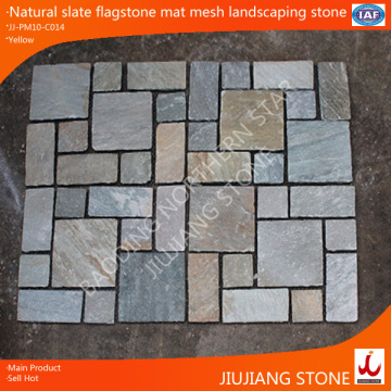 natural slate interlocking paving patterns/landscaping stone