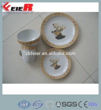 New design fashion low price fine china dinnerware