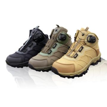 Tactical Combat Boots Auto Lace-Up Footwear