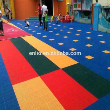 Ladrilhos de quadra para playground infantil