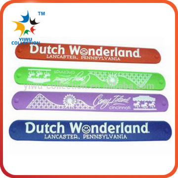 slap band wide slap bracelet