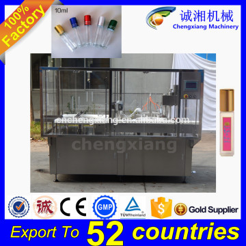 PLC controlled full auto perfume filling sealling machine,filling machine for perfume