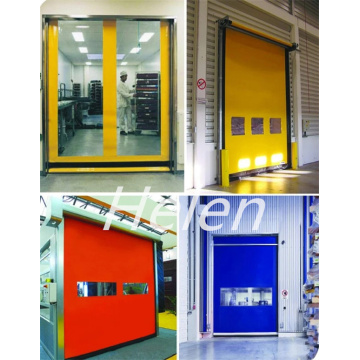 Industrial pvc zip fast door