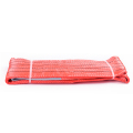 Polyester hijsband 5ton rood