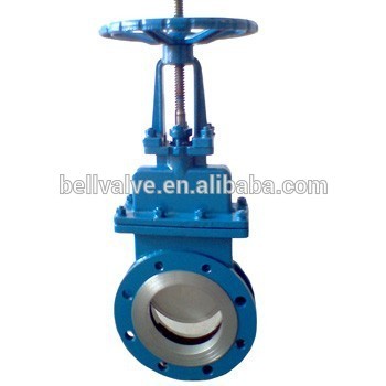 Rising stem knife cast steel gate valve