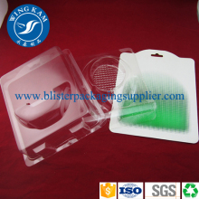 Clear Sliding Card PET Blister Packaging