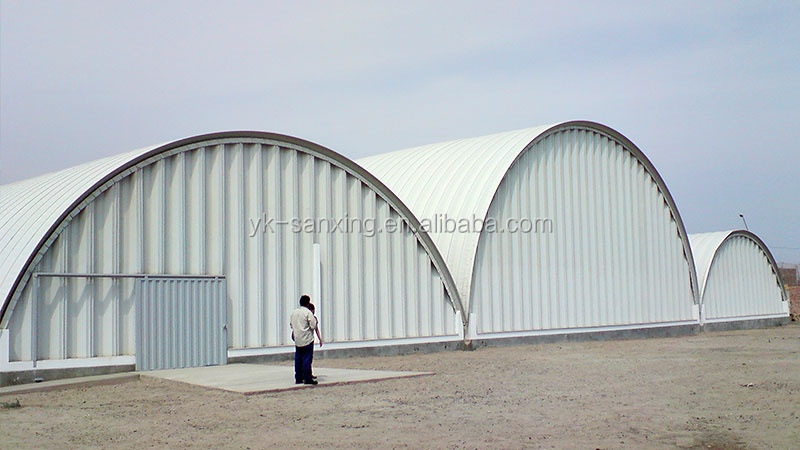 SABM-1000-610 hydraulic curved roof zinc-coating steel storage building machinery and equipment arch roof building machine