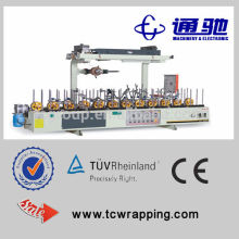 Cold Glue WPC Profile Woodworking Wrapping Machine