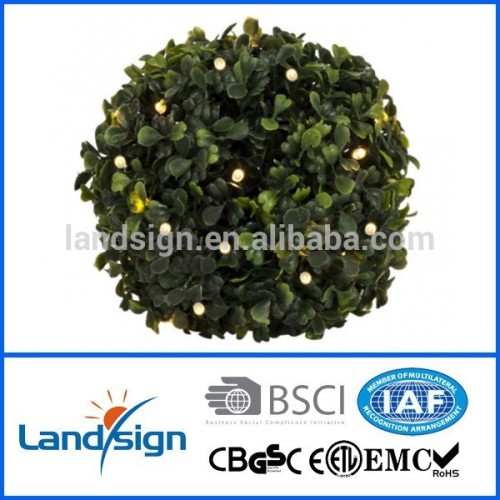 Cixi Landsign Unique Outdoor Decorative Holiday Tree Ball Light Solar Unique Outdoor Christmas Lights