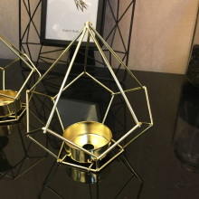 Nordic simple candlestick candlelight dinner props