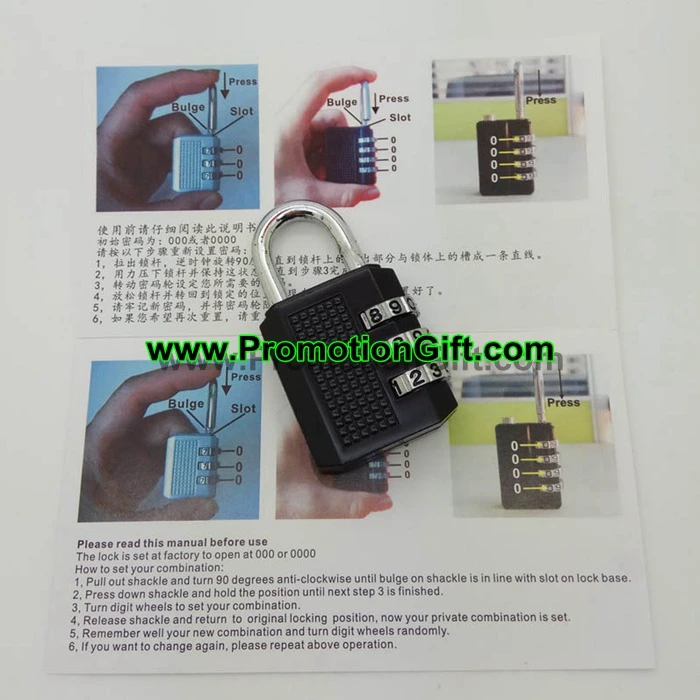 3 Digit Password Lock