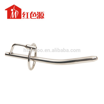 Gift For Male Curved Bent Urethral Penis Plug Glans Ring Bondage Toys