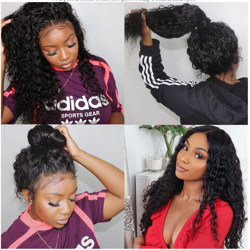Transparent Thin Fim 13x4 Hd Fine Swiss Lace Frontal Human Hair Wigs Pre Plucked Brazilian Deep Wave Lace Frontal Wig