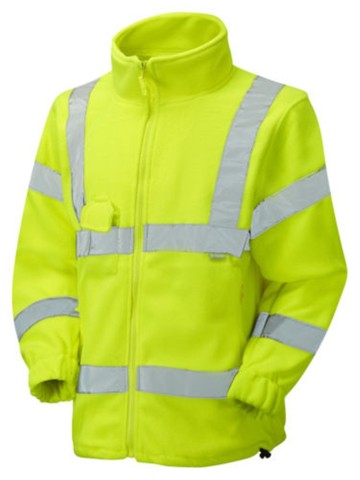 high visibility safety fleece jacket,safety workwear fleece jacket ,professional high quality and visibility polar fleece jacket