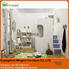 Durable study folding bed horizontal bunk beds kids