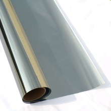Heat Resistant Reflective Aluminized Glass Foil Silver Mirror Window Film