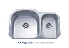 70/30 Double Bowl Undermount Kitchen Sinks