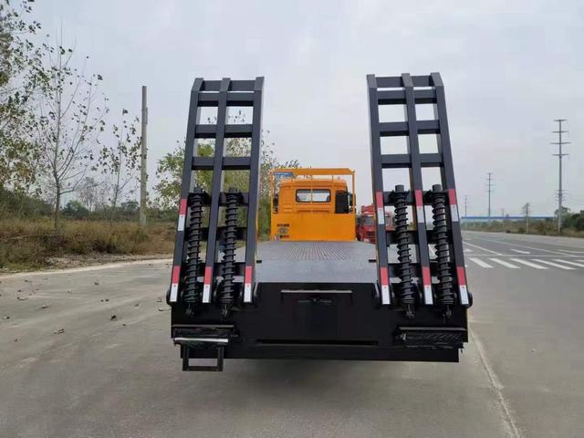 Shanqi 6x4 سرير مسطح سيارات Carrier Carrier منصة السيارة إزالة شاحنة السحب