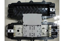 Horizontal Lan Fiber Optic Splice Enclosure Joint Box For Optical Network 