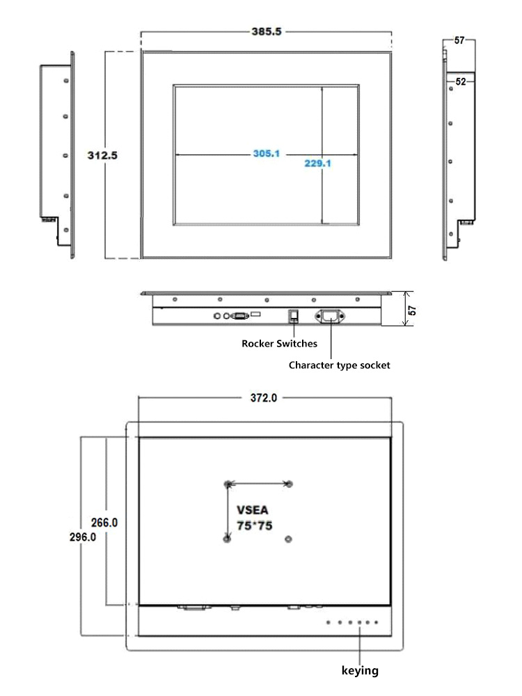 industrial monitors