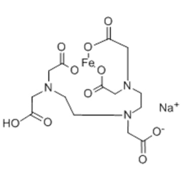 Ferrate (2 -), [rel- [N (R)] - N- [2- [bis [(carboxy-kO) méthyle] amino-kN] éthyl] -N- [2 - [(S) - [( carboxy-kO) méthyl] (carboxyméthyl) amino-kN] éthyl] glycinato (5 -) - kN, kO] -, hydrogène de sodium (1: 1: 1), (57279231, PB-7-13-12564) - CAS 12389-75