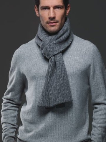 cheap price plain knitted mens 100% cashmere scarf