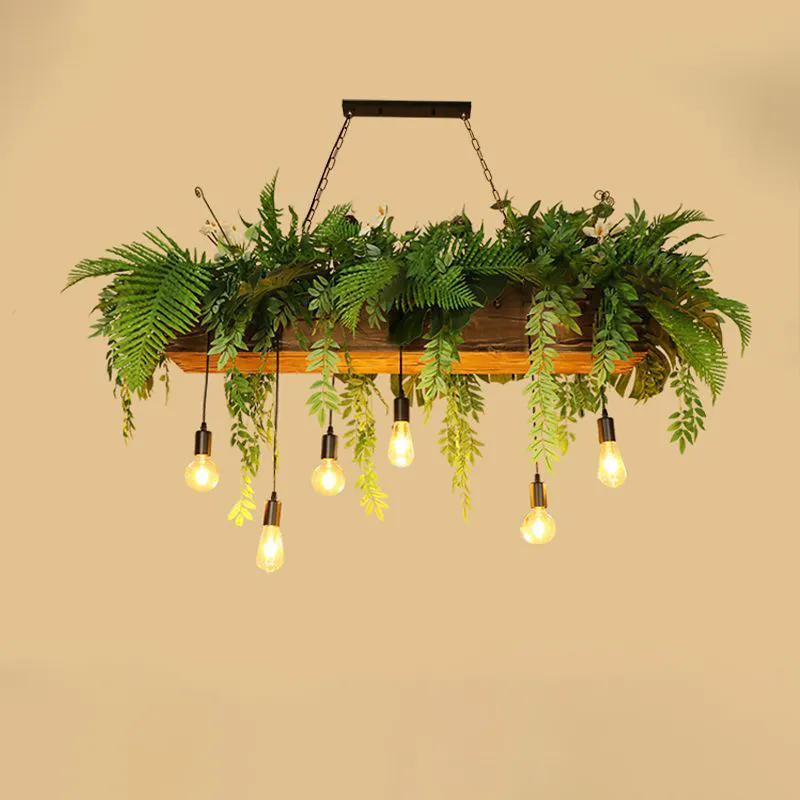 Elegant Large LED Chandelier Light for Restaurant and Garden Decor