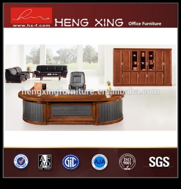 Solid wood Office Veneer executive desk