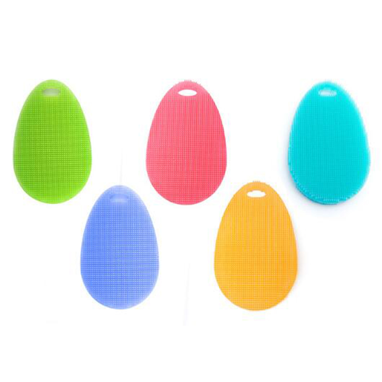 Household Silicone Dish Sponges for Kitchen Gadgets Brush Accessories Silicone Cleaning Dish Scrubber Brush