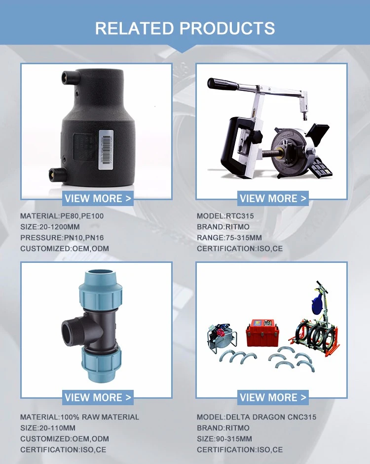 Pn10 Irrigation Connectors for Electrofusion (equal tee)