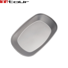 Pure Titanium Fish Tray Outdoor Vegetable Tray Camping