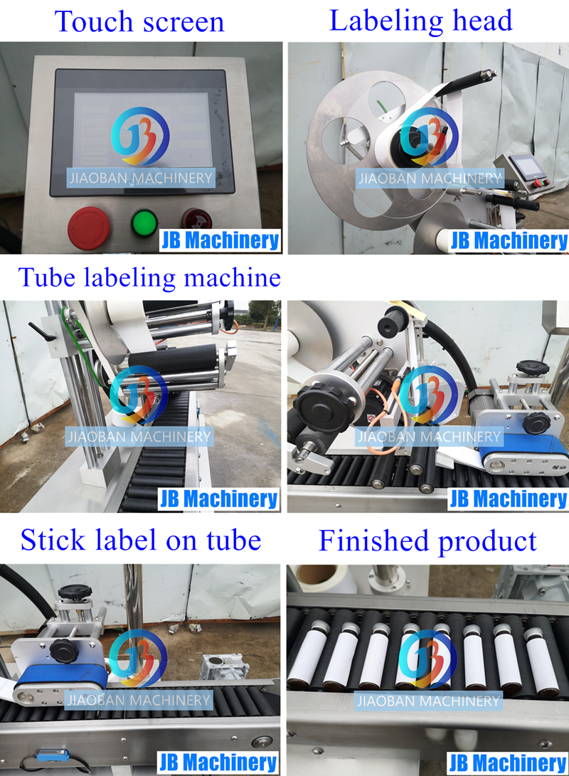 JB-WT120 Automatic Horizontal Tube Wire Needle Oral Liquid Tube Labeling Machine