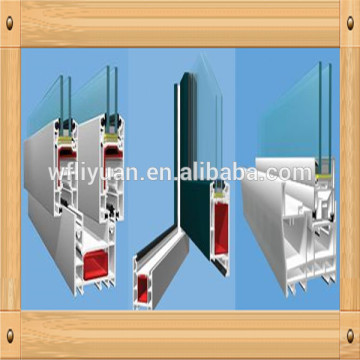 Plastic PVC extruded linear window&door frame