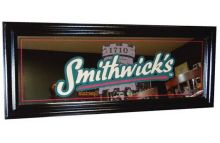 Mdf Frame Beer Bar Mirrors For Outdoor Advertising Custom Made