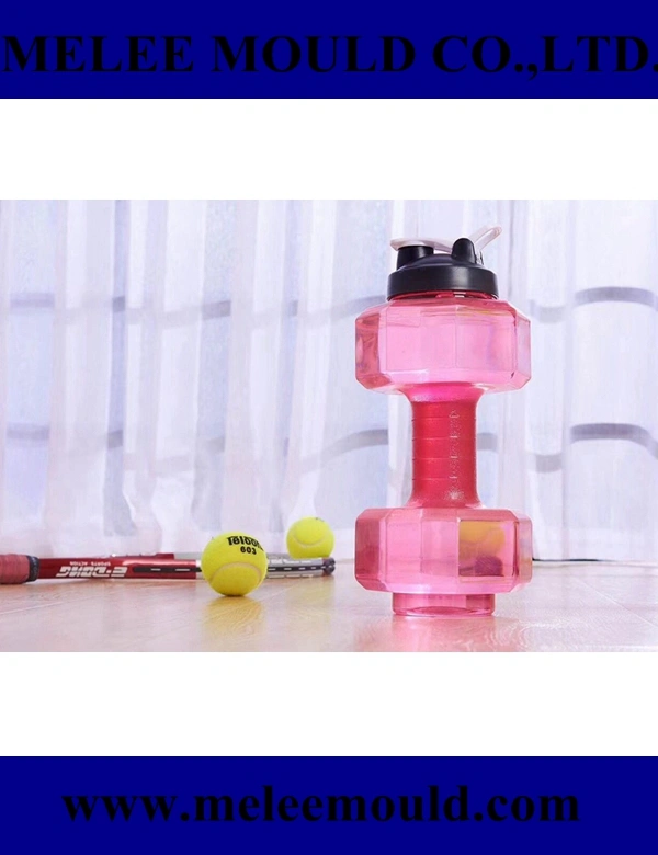Melee Dumbbell Shape Bike Sport Plastic Water Bottle