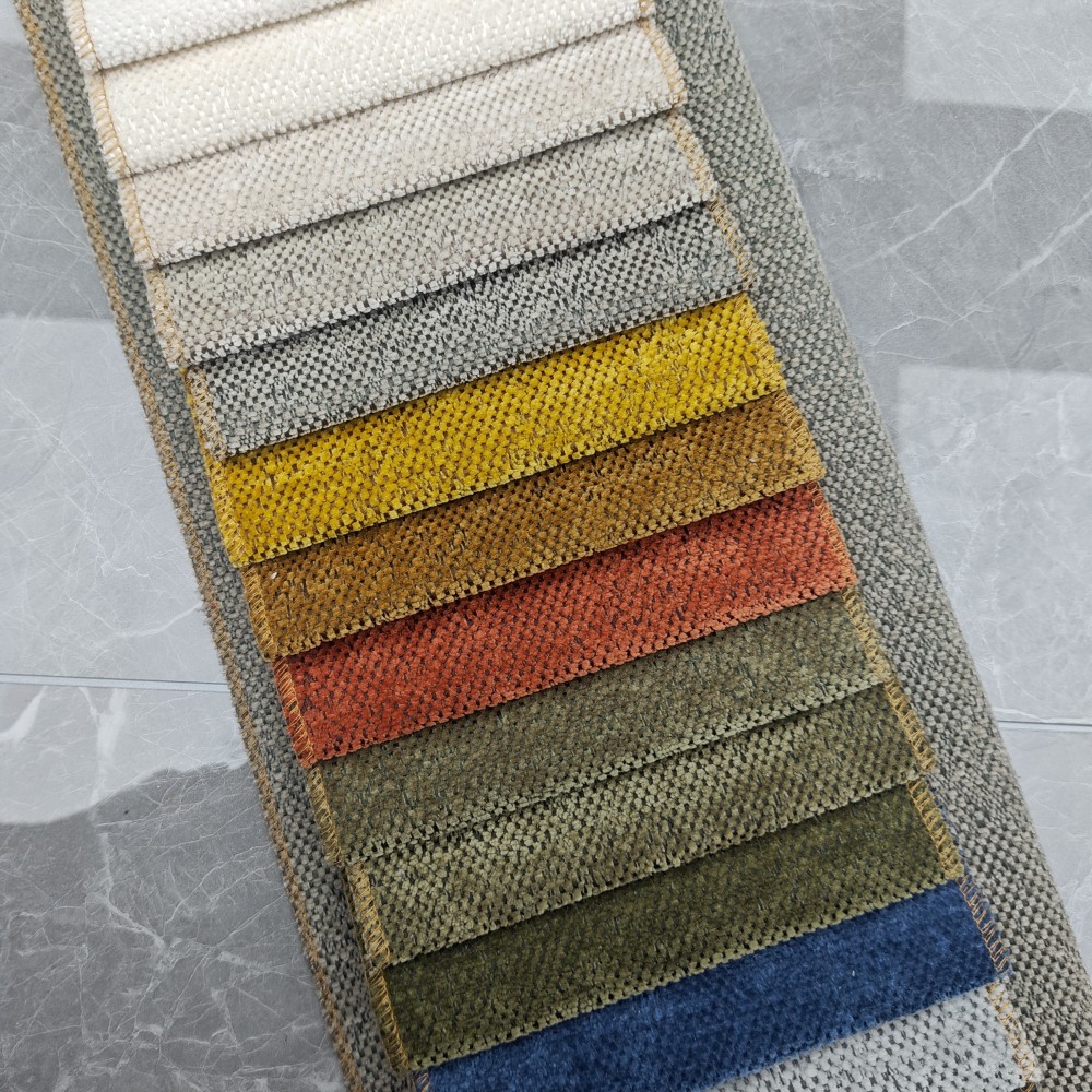 پارچه شنل chenille fabric